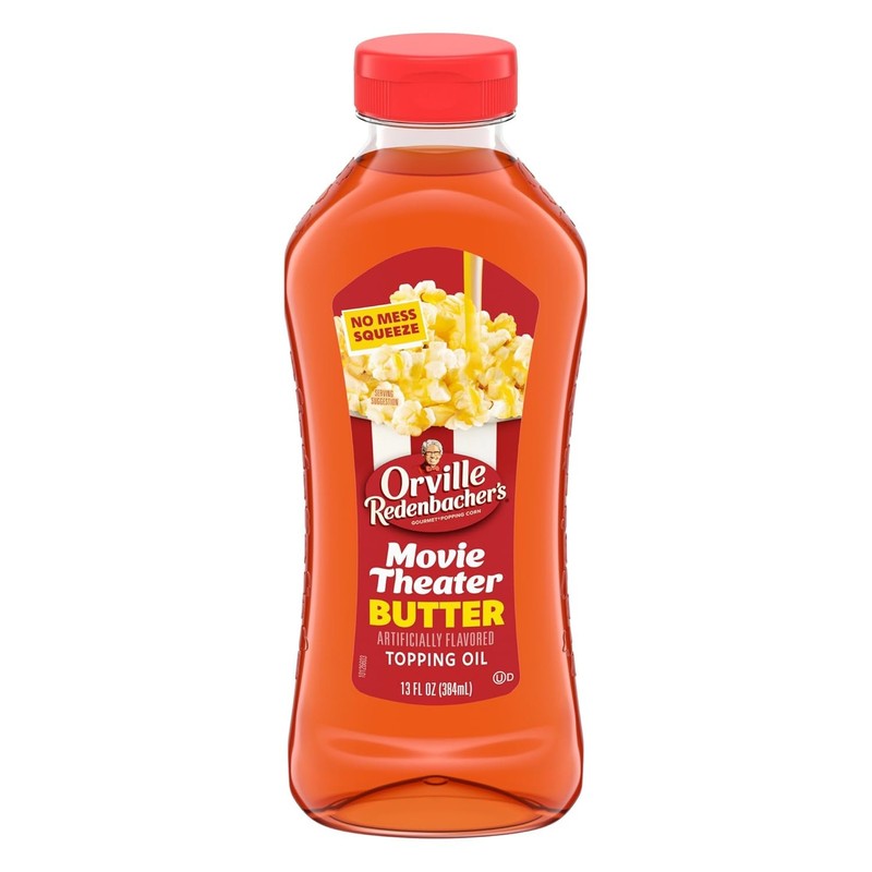Orville Redenbacher’s Movie Theater Butter Flavored Topping Oil, 13 fl oz.