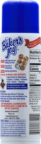 Baker's Joy Original No-Stick Baking Spray with Flour, 5 Ounce Can gallery