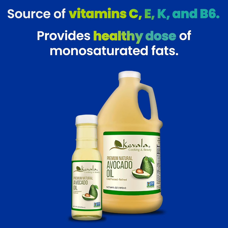 PREMIUM Refined Avocado Oil - 128 fl. oz, Super Healthy, Completely safe Healthy gallery