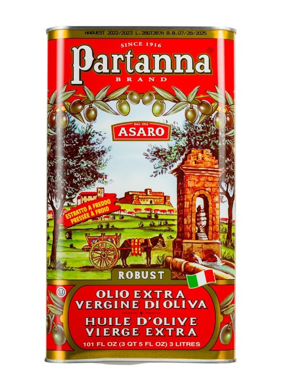 Partanna Robust Extra Virgin Olive Oil - Premium 100% Castelvetrano 101 fl oz gallery