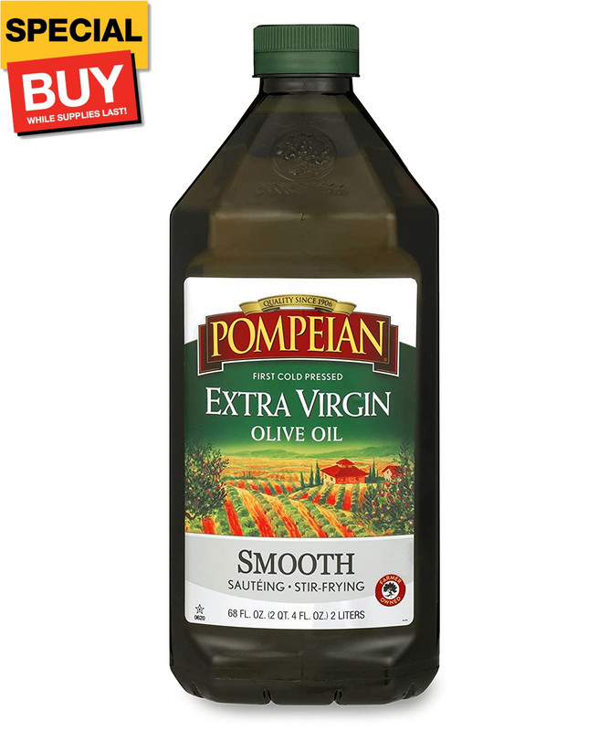 Smooth Extra Virgin Olive Oil, Contains Polyphenols, First Cold Pressed, Mild an