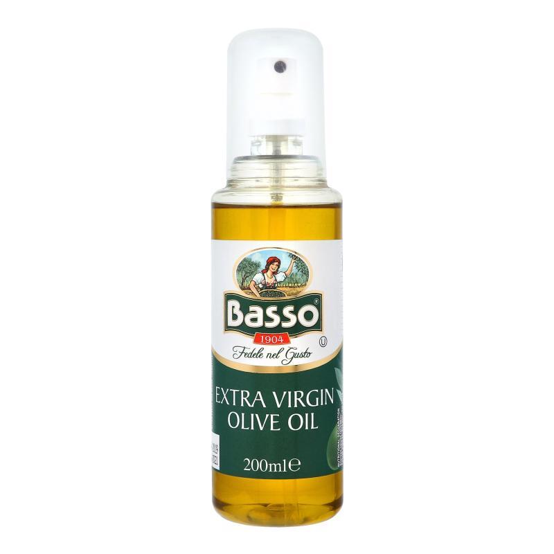 BASSO Italy Extra Virgin Olive Oil Spray Bottle 200ml 6.7 fl oz