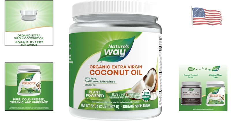 Healthy Cooking Essential: Organic Cold-Pressed Extra Virgin Coconut Oil - 32 Oz gallery