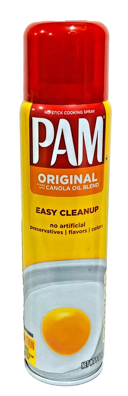 PAM Original Canola Oil Blend No Stick Cooking Spray 8 oz