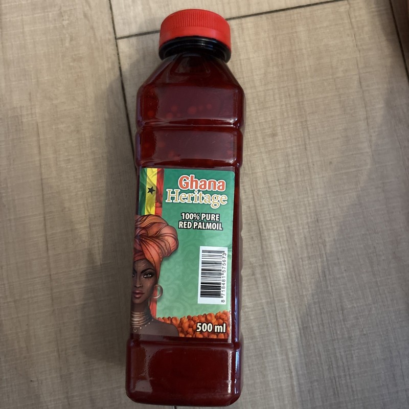 Ghana Heritage 100% Pure Red Palm oil