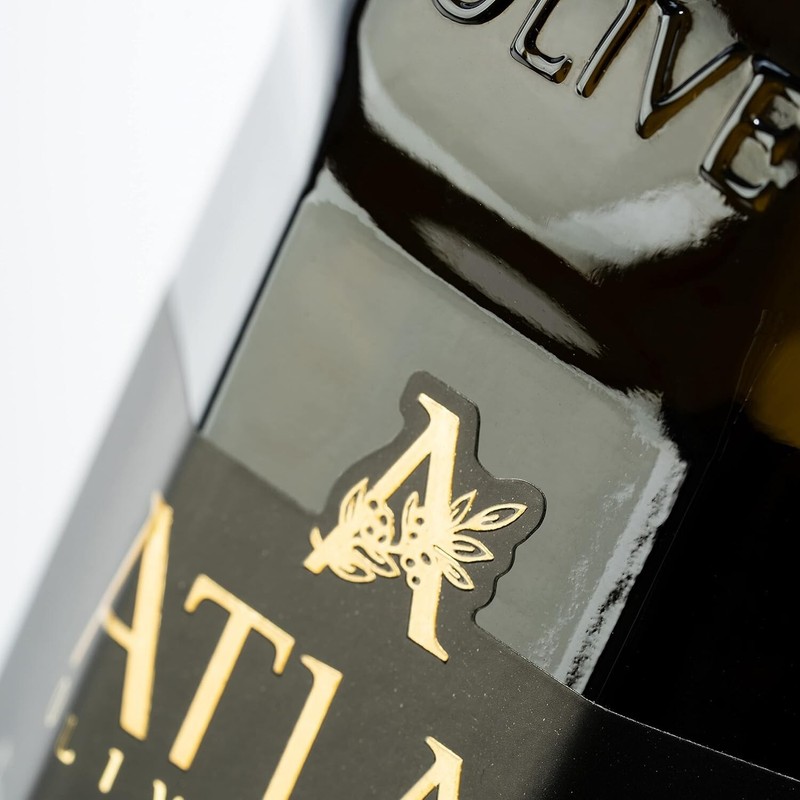 Atlas Cold Pressed Extra Virgin Olive Oil - Organic & Polyphenol Rich, 500 mL gallery