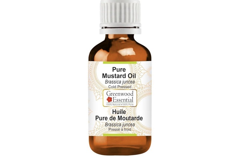Greenwood Essential Pure Mustard Oil (Brassica juncea) Cold Pressed 50ml(1.69