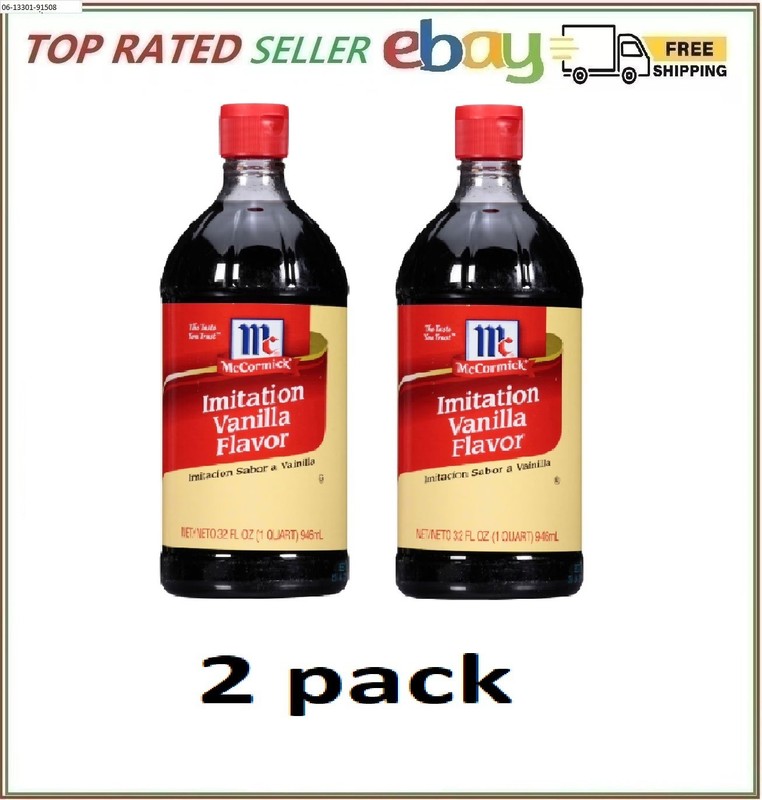 McCormick Imitation Vanilla Flavor (32 fl. oz., 2 bottles)