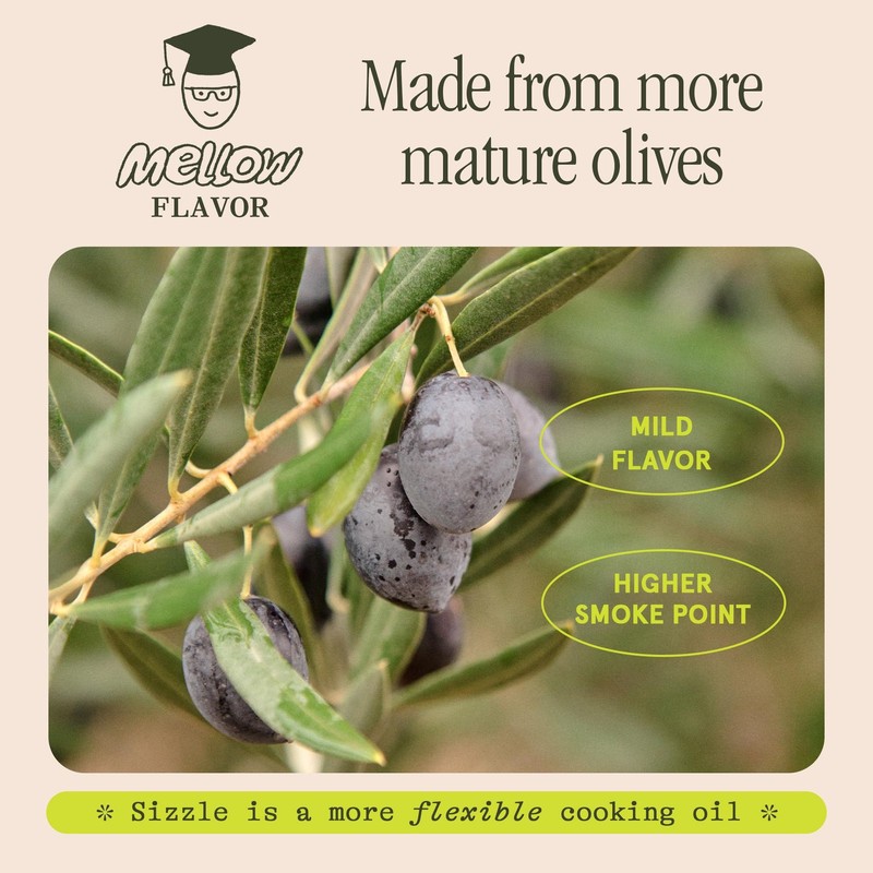 Aceite De Oliva Virgen Extra "Sizzle". Aceite De Cocina Peak Harvest. Single... gallery