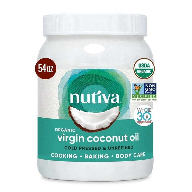 54 Fl Oz Organic Virgin Coconut Oil - Nourishing Cooking Oil & Beauty Essential gallery