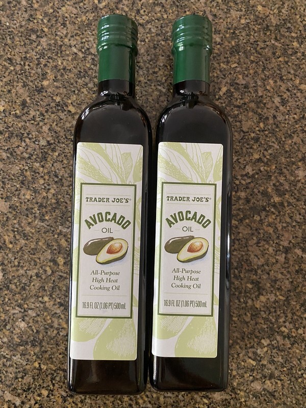 2 Packs Trader Joe’s Avocado Oil All-Purpose High Heat Cooking Oil 16.9oz Each