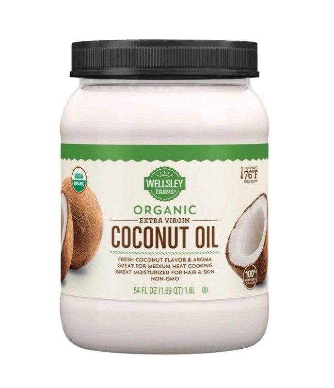 Wellsley Farms Organic Extra Virgin Coconut Oil, 54 oz.