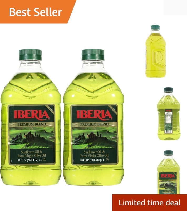 Blend, Sunflower Oil & Extra Virgin Olive Oil, High Heat Frying, 68 Fl Oz Pac…