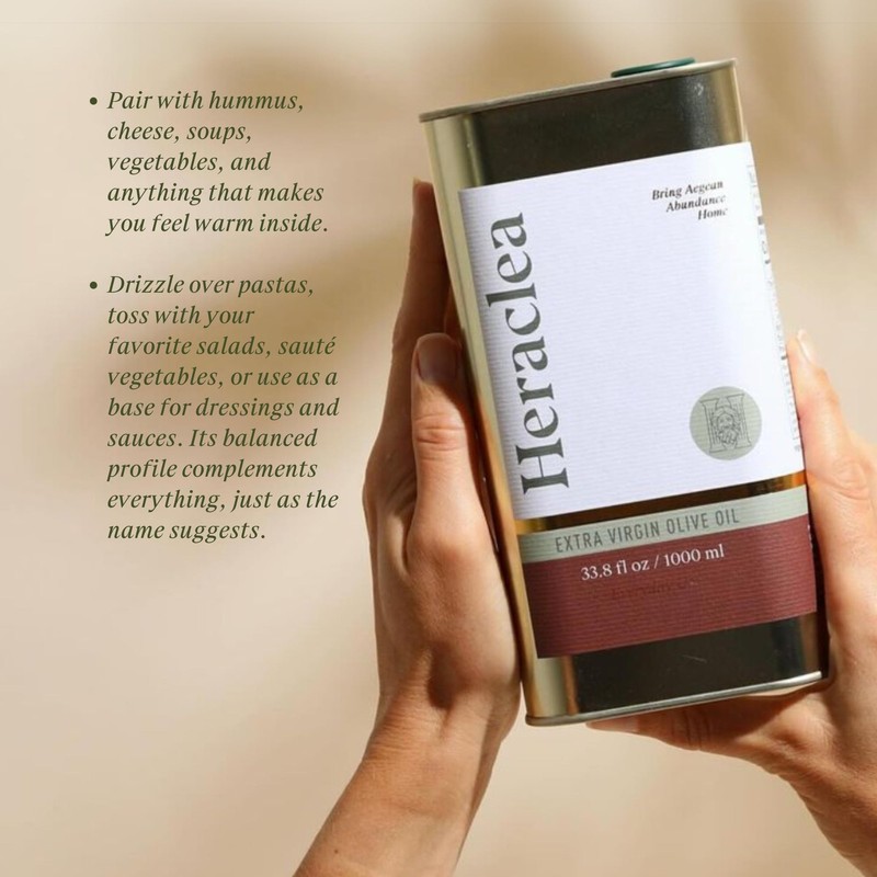 Heraclea Everything Oil Extra Virgin Olive Oil Organic Olive Oil Extra Vi... gallery