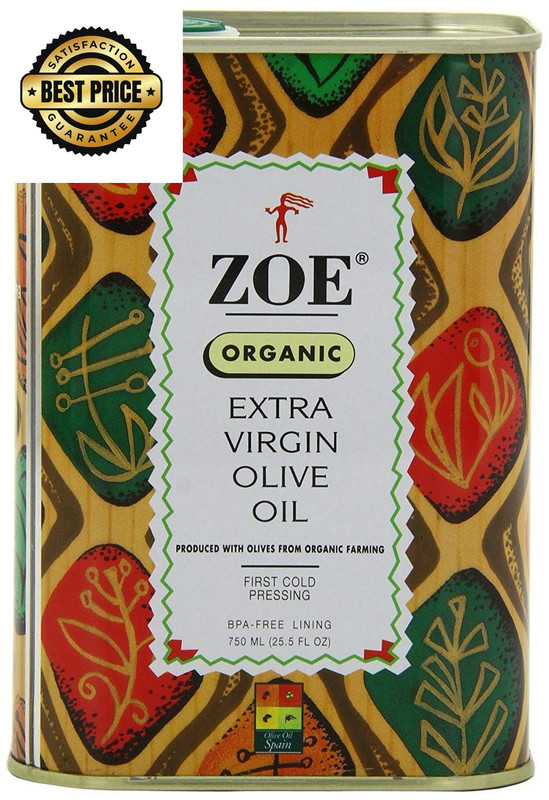 ZOE Organic Extra Virgin Olive Oil, 25.5 Ounce (Pack of 1)