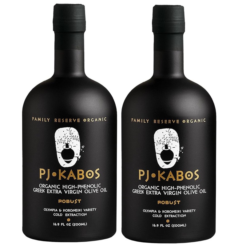 Very High Phenolic 699 mg kg Greek Extra Virgin Olive Oil Cold Extracted 2 Count gallery