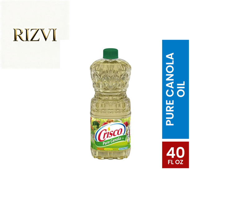 Crisco Pure Canola Cooking Oil, 40 fl oz