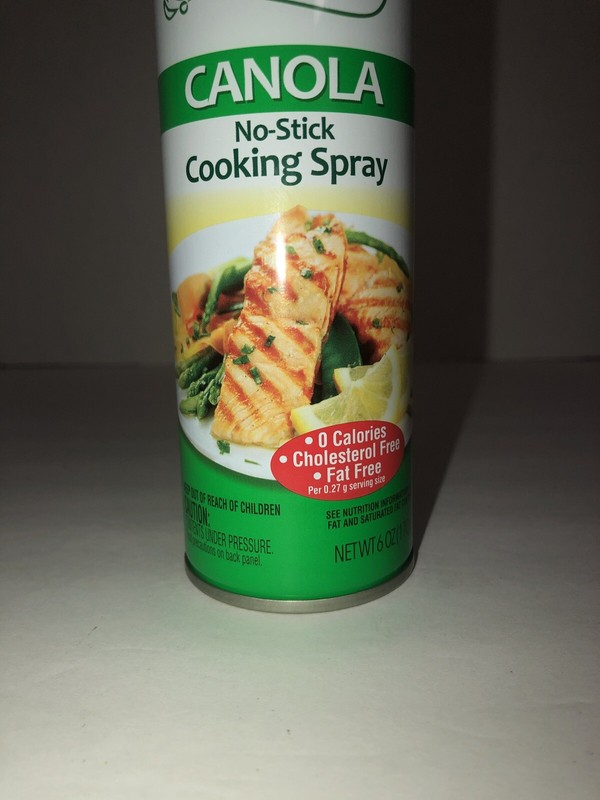 HEALTHY CHEF CANOLA NO STICK COOKING SPRAY FAT FREE 1 Ea 6.OZ Can-NEW-SHIP24HRS gallery