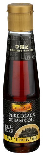 Lee Kum Kee Pure Black Sesame Oil 7 fl oz (Pack of 12)
