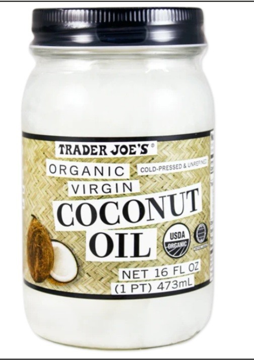 Trader Joe's Organic Virgin Coconut Oil 16 fl oz