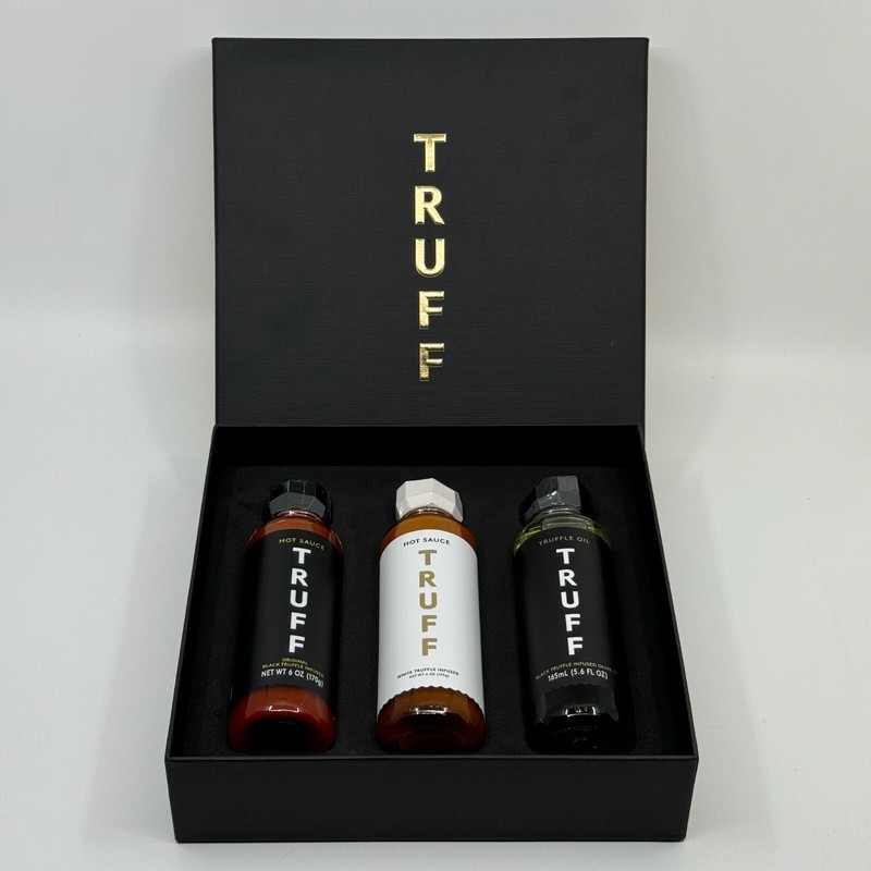 NIB TRUFF Trio Best Seller Pack (Hot Sauce and Truffle Oil)