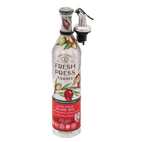 Olive Oil In High Heat 485 ML(Case Of 6) By Fresh Press Farms