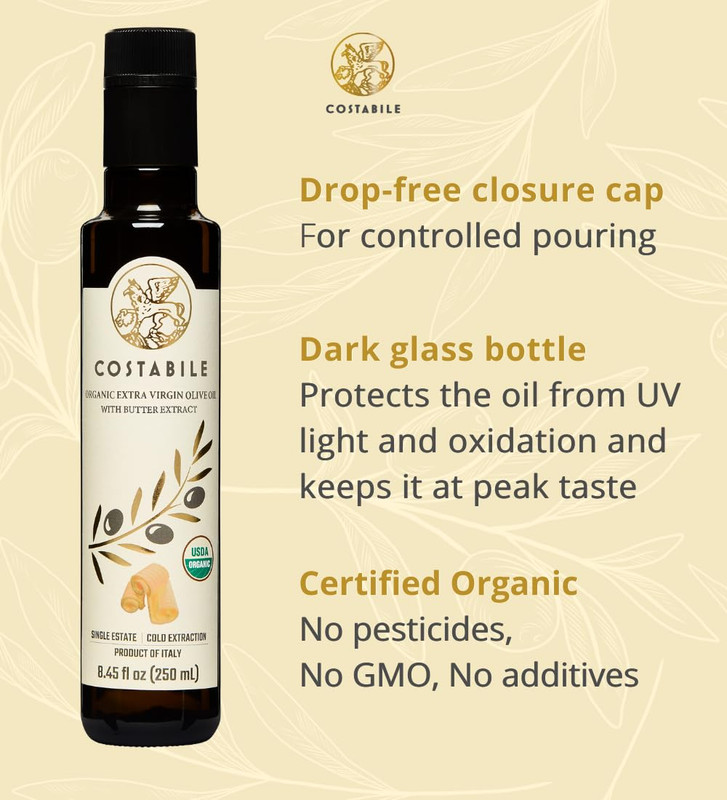 Butter Flavored Olive Oil from Italy - Organic Extra Virgin Butter Olive Oil Ide gallery