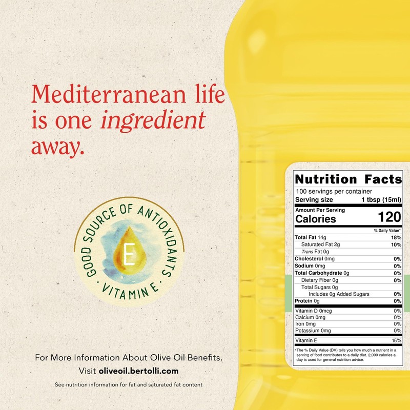 Extra Light Tasting Olive Oil, 51-Ounce Bottle gallery