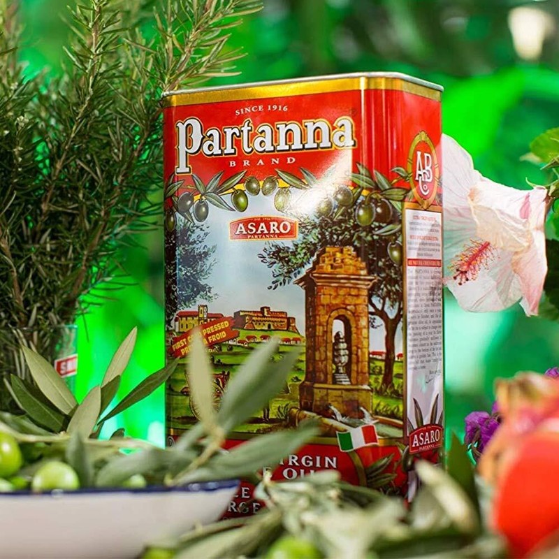 Partanna Sicilian Robust Extra Virgin Olive Oil 101 Ounce Premium Flavor gallery