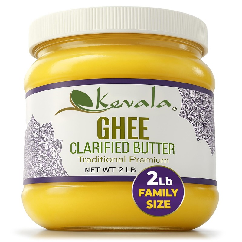 Organic Grass Fed Ghee Clarified Butter | Lactose & Casein Free | High Smoke …