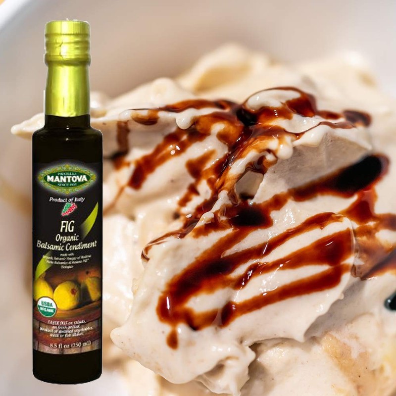 Mantova Organic Flavored Balsamic Vinegar Of Modena 4-Variety Pack Fig Pear gallery