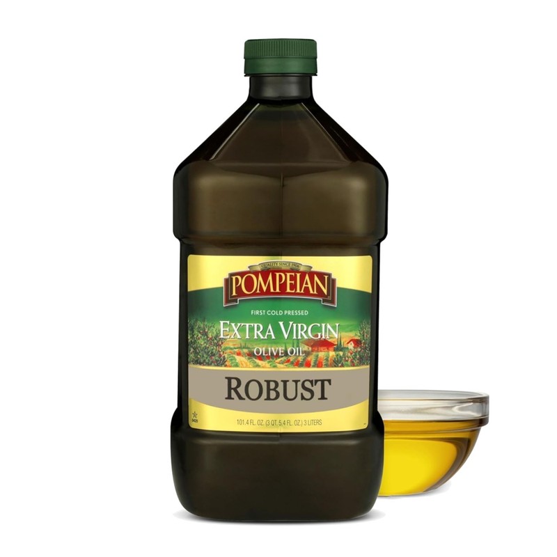 Robust Extra Virgin Olive Oil – Bold Flavor – 101 Oz