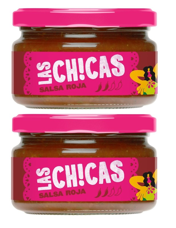 Las Chicas Salsa Roja 200g PACK OF 2