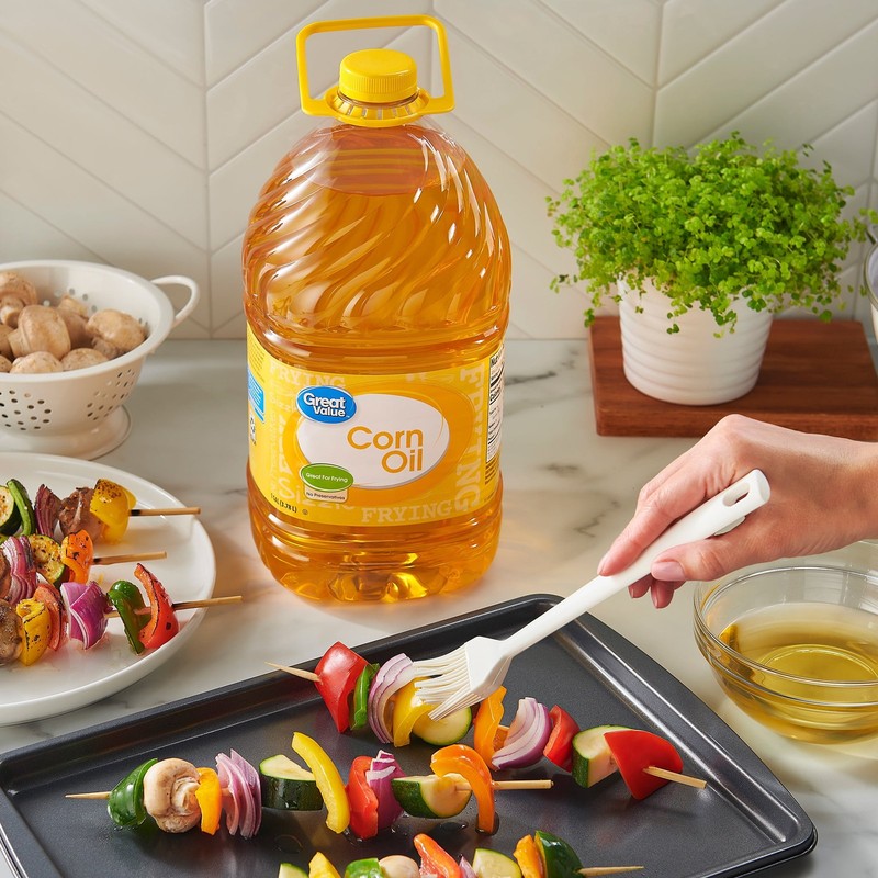 Corn Oil 1 Gallon - 4 Pack, Heart Healthy, Ideal for Frying & Cooking gallery