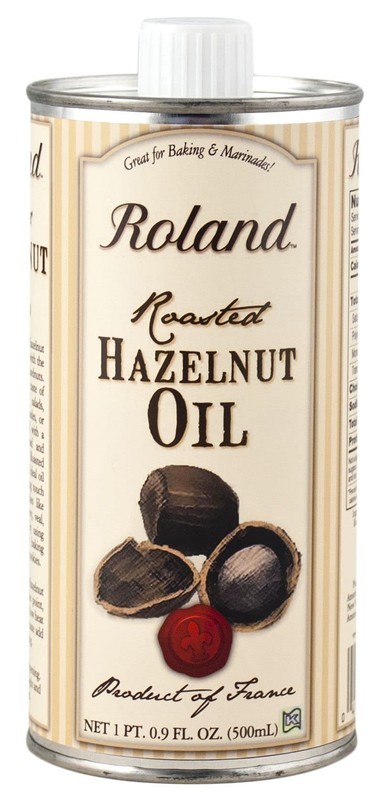 Roland Foods Roasted Hazelnut Oil, 16.9 Fl Oz (Pack of 1), Yellow /Gold