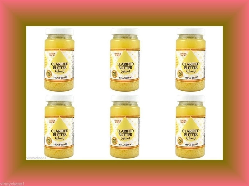 6X Trader Joe's Clarifed Butter GHEE Immune Boost Digestion Skin 8 oz FREE SHIPP