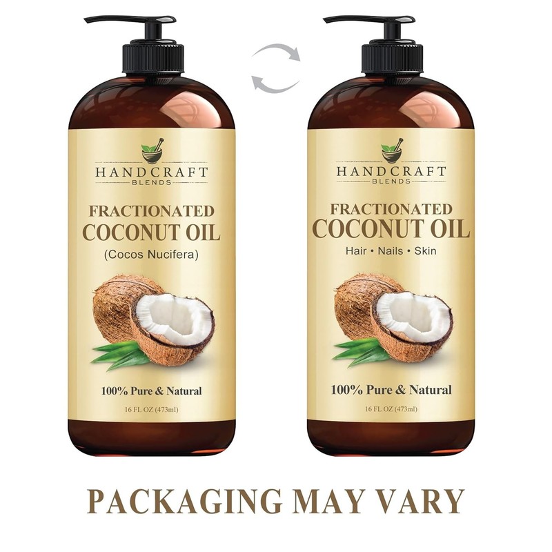Handcraft Blends Fractionated Coconut Oil - 16 Fl Oz - 100% Pure and Natural gallery
