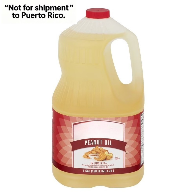 Pure Peanut Oil for High-Heat Cooking, 128 fl oz