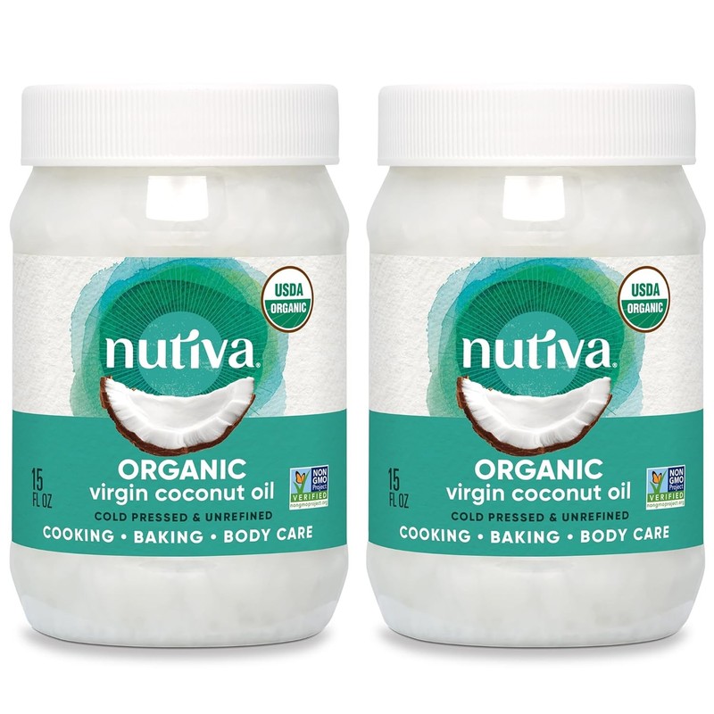 Organic Cold-Pressed, Unrefined, Virgin Coconut Oil from Fresh, non-GMO,