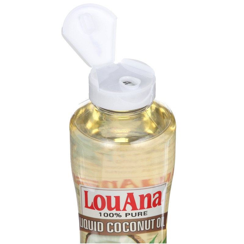 LouAna 100% Pure Liquid Coconut Oil, 16 fl oz gallery