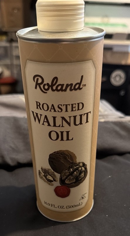 Roland Foods Roasted Walnut Oil, Specialty Imported Food, 16.9 Fl Oz Can