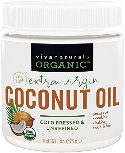 Aceite De Coco Organico, Prensado En Frio: Aceite Natural Para El Cabello, Ac…