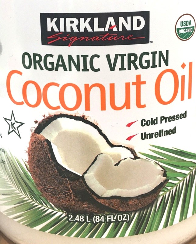 Kirkland Organic Virgin Coconut Oil Cold Pressed Unrefined 2.48L (84 FL OZ) gallery