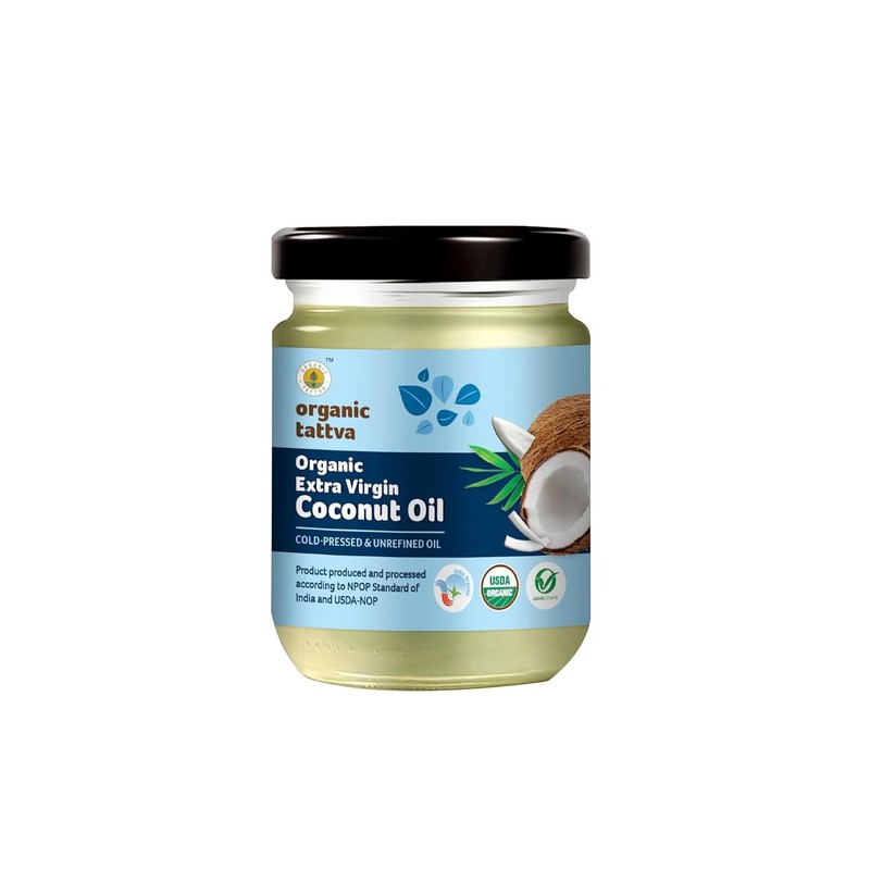 Organic Tattva Extra Virgin Coconut Oil (250 ml)