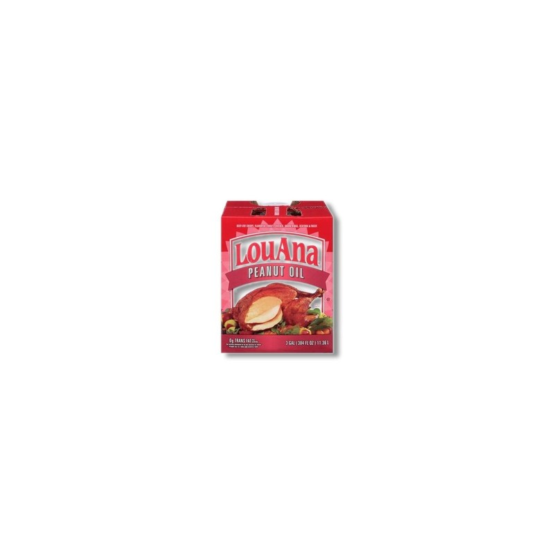 LouAna Peanut Frying Oil 3 gal Boxed 13153