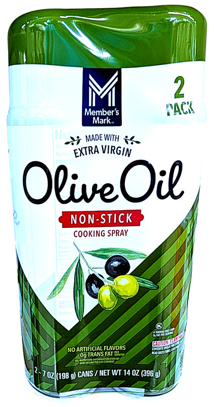 Member’s Mark Olive Oil Non-Stick Cooking Spray 2 x 7 Oz Can EXP 06/2027