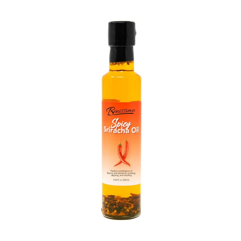 Spicy Sriracha Herb-Infused Oil - All Natural Gourmet Cooking Oil gallery