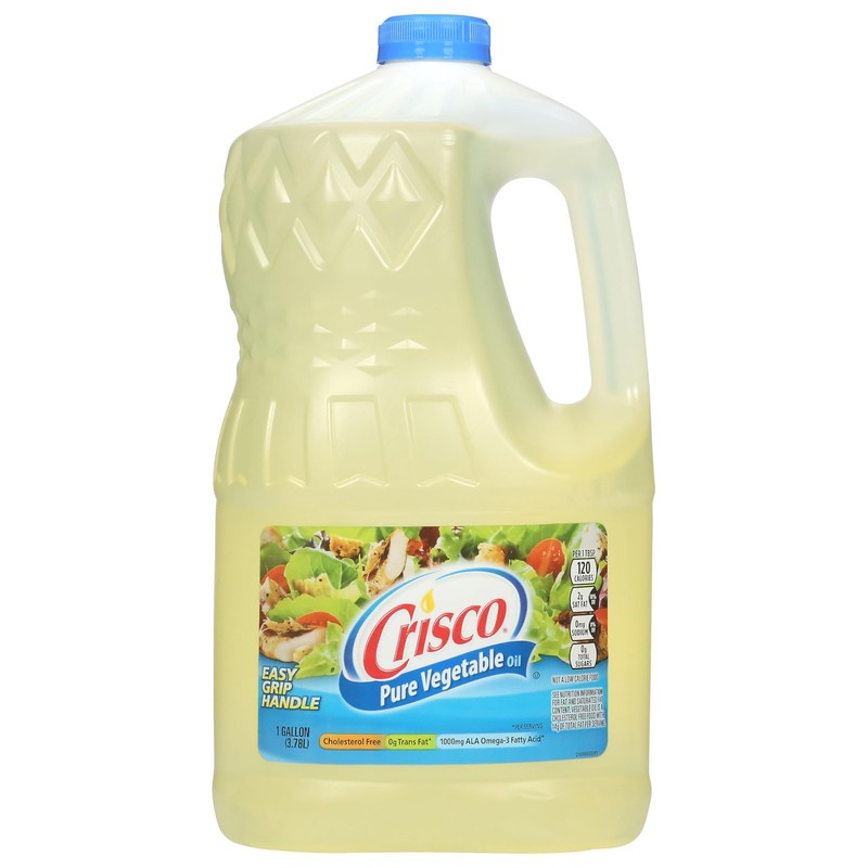 Vegetable Oil 1 Gallon – Cooking, Baking & Frying Oil for Delicious Meals