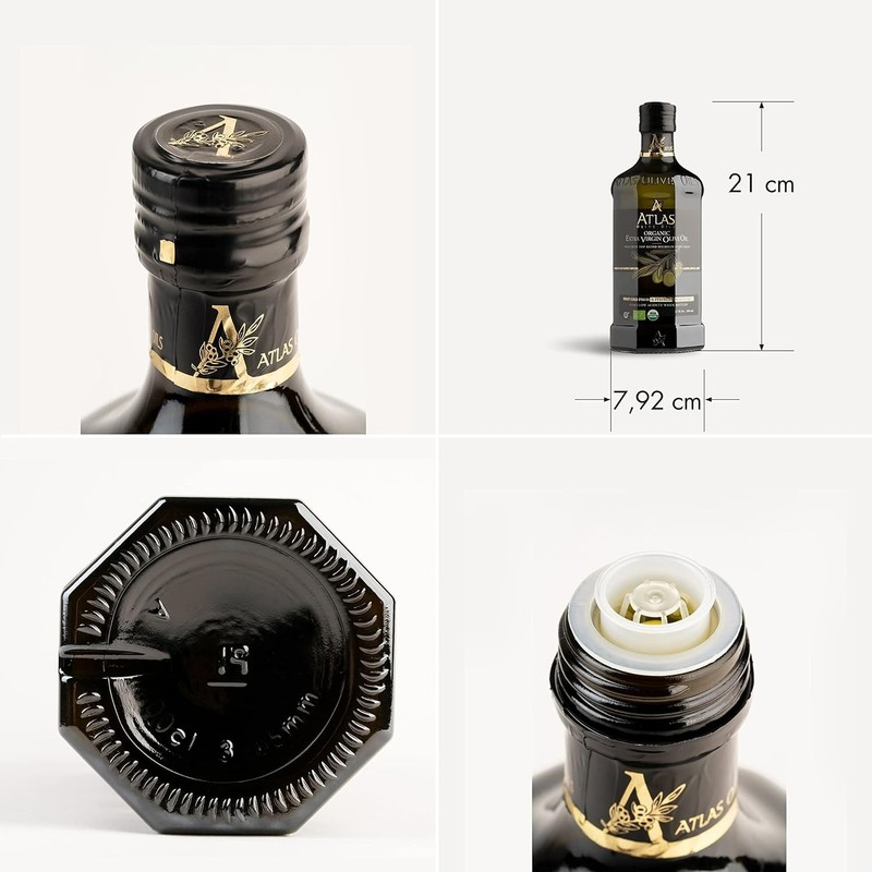 Authentic Moroccan Organic Extra Virgin Olive Oil - 500ml of Pure Indulgence gallery