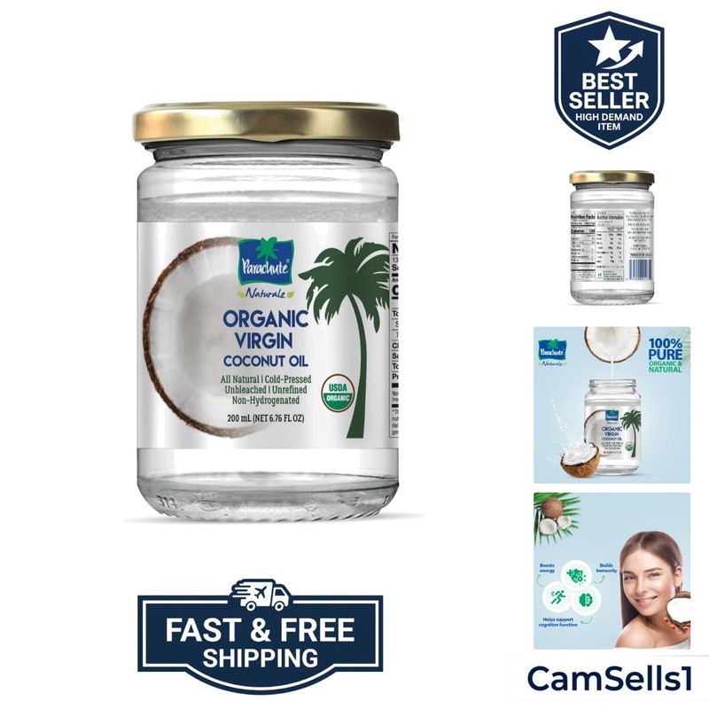 Naturalz Organic Virgin Coconut Oil | Cooking Oil, Hair Oil, Body Oil & Oil P…